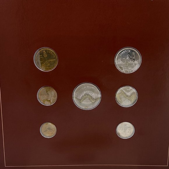 Franklin Mint Coin Sets of All Nations Collectible Kingdom of Lesotho VTG - Picture 8 of 13